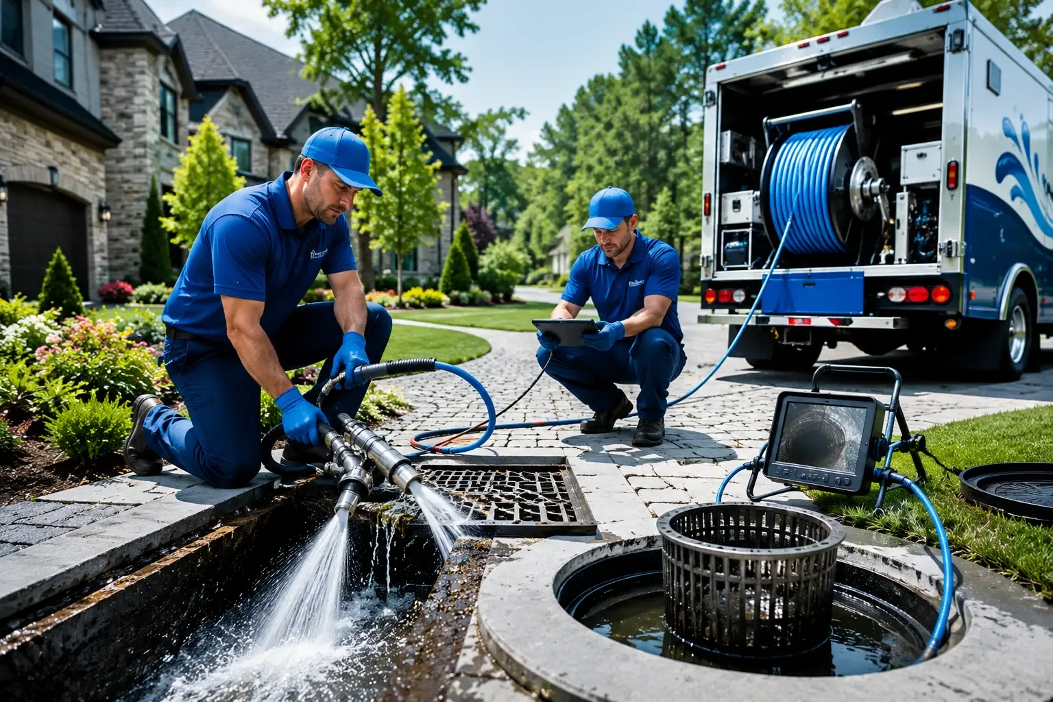 Local outdoor drain cleaning professionals in Rule, TX